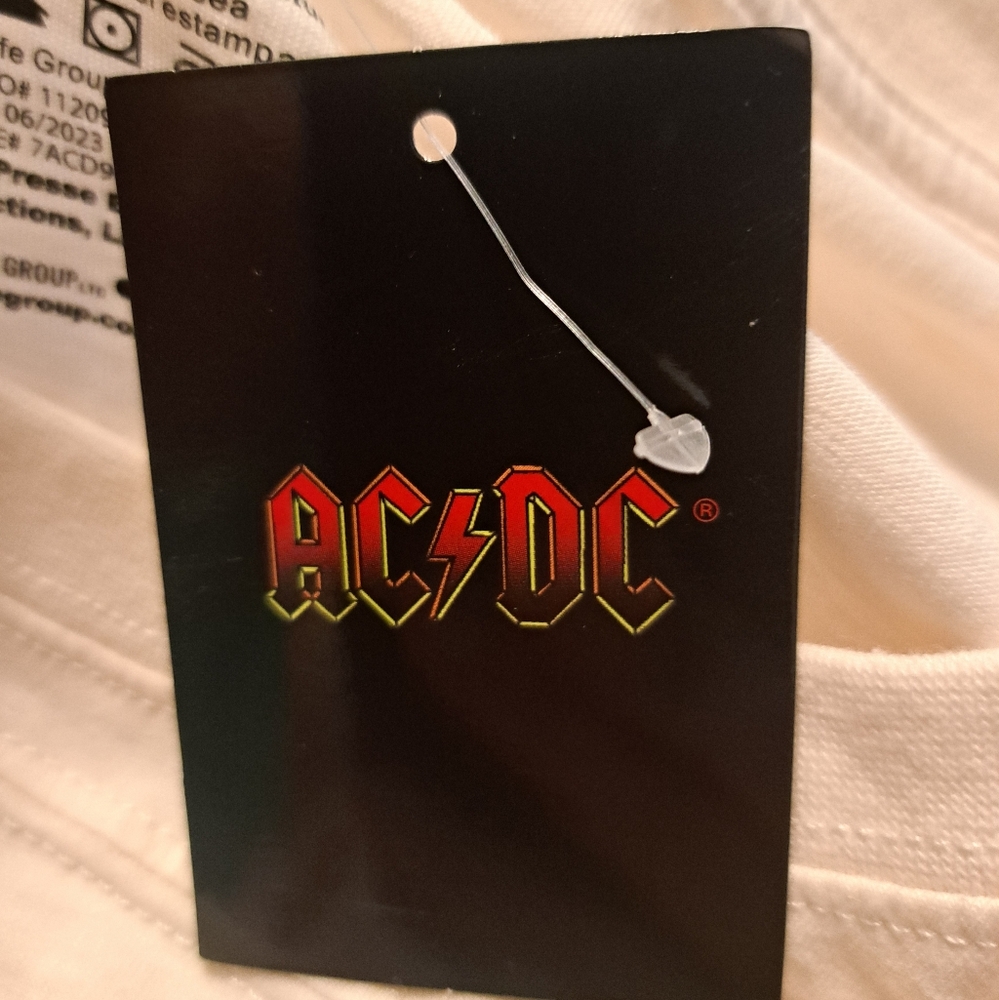 AC/DC Crop Top - Picture 4 of 10